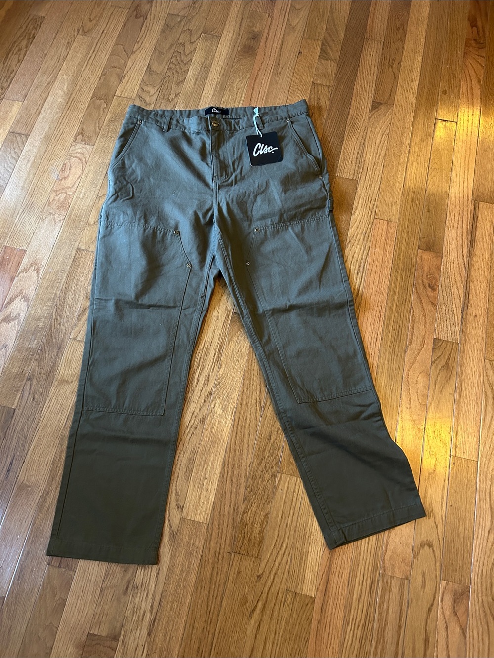 Brown Men's Double Knee Carpenter Pants (38 x 30)